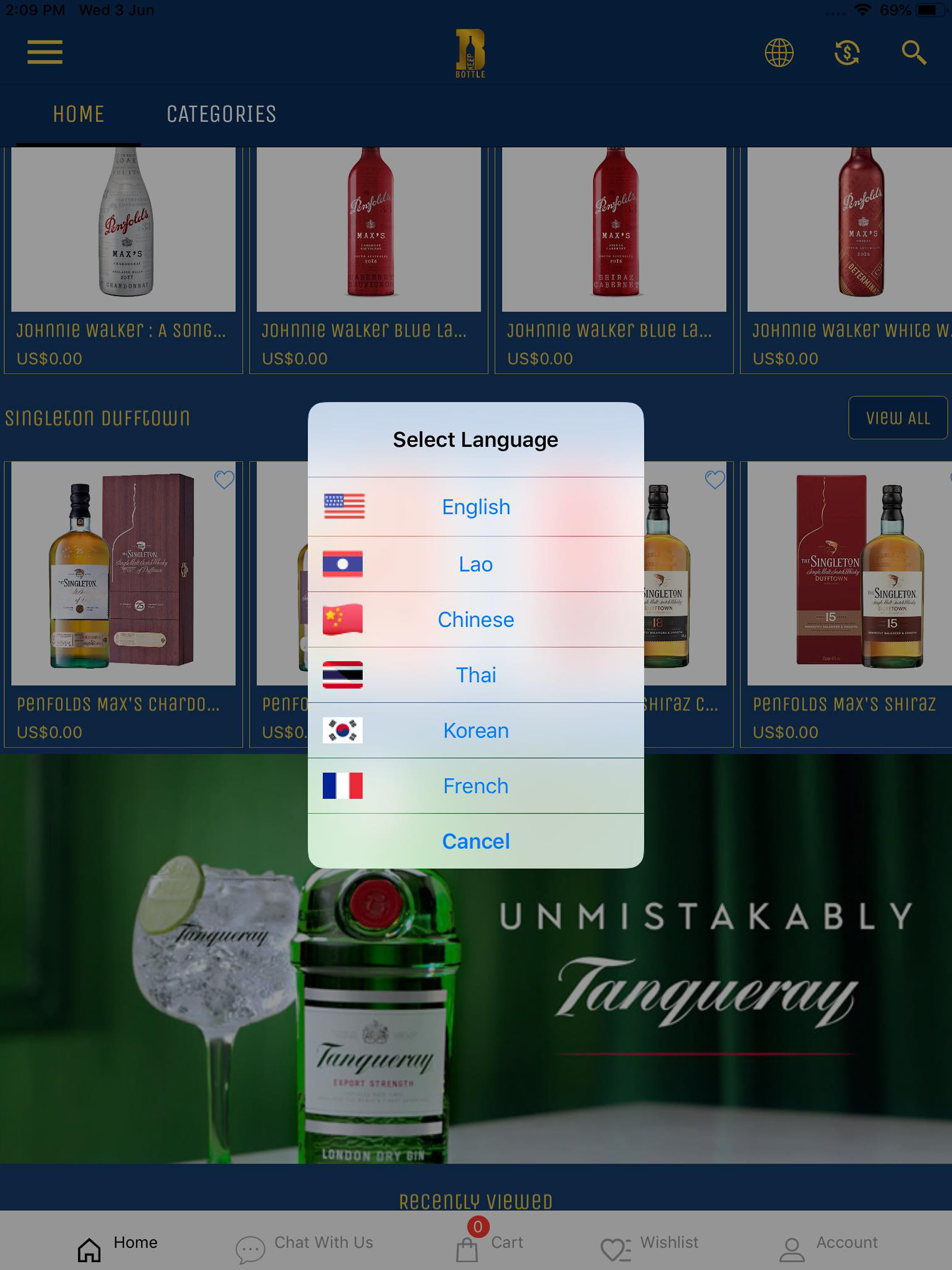 BottleKeep Delivery screenshot 9
