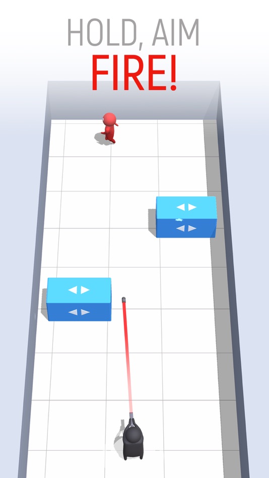 #1. Bullet Man 3D (iOS) Bởi: Coco Play