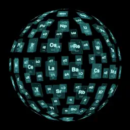 Cloud Periodic Table 3D app icon