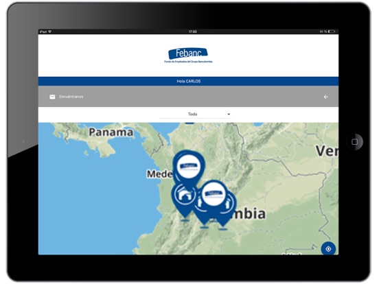 FEBANC iPad screenshot