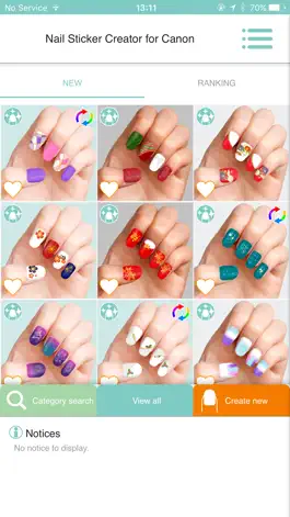 Game screenshot Nail Sticker Creator for Canon mod apk