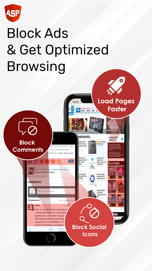 #1. ASP-Adblock Security & Privacy (iOS) 게시자: FRIENDLY APPS LTD