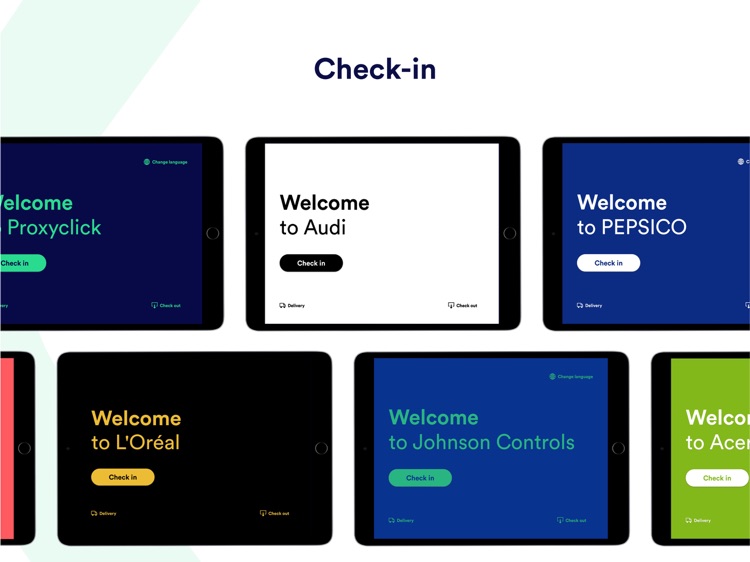 Eptura Visitor Kiosk