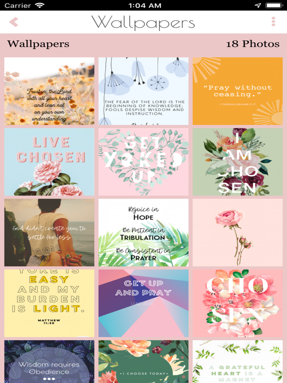 Chosen Girl iPad screenshot 4 - Lifestyle app