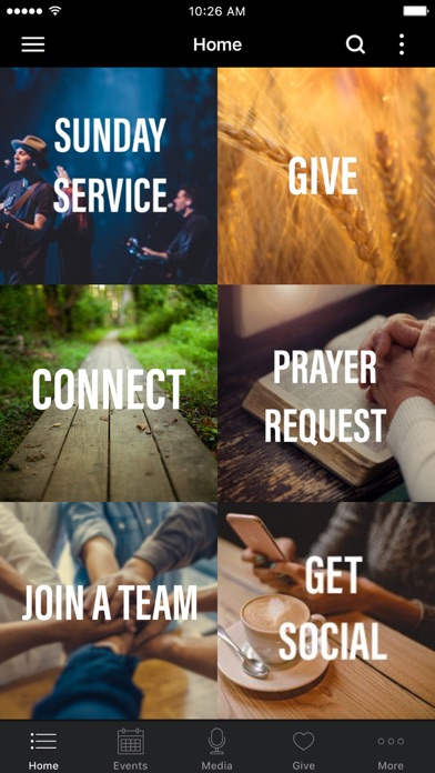 Outreach Center Church Screenshot