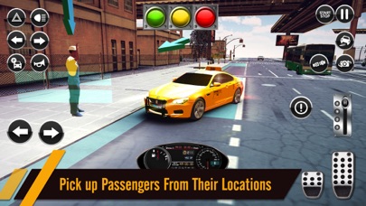 Crazy Taxi Driver: Driving Sim Screenshot