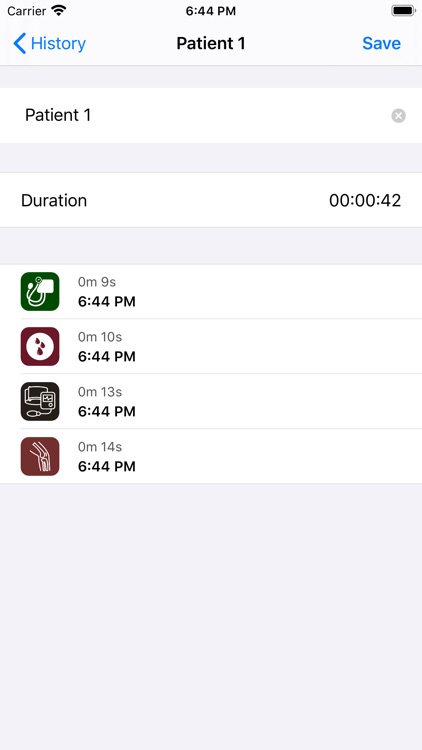 Emergency Paramedic Timer Pro screenshot-4