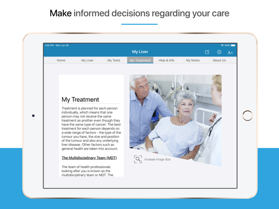My Liver iPad screenshot 4 - Medical app