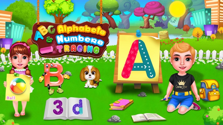 ABC Alphabets & Number Tracing