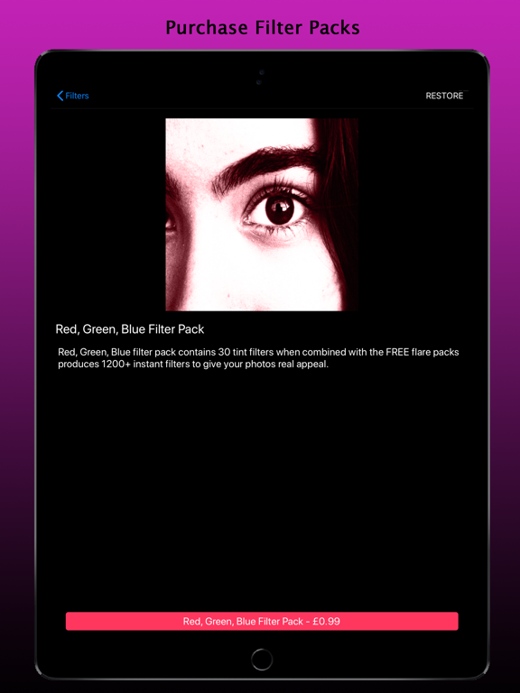 PhotoFinish Pro iPad screenshot 8 - Photo & Video app