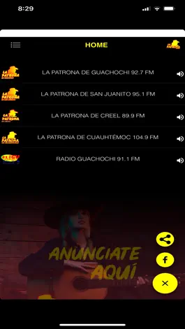 Game screenshot Radio La Patrona GB apk