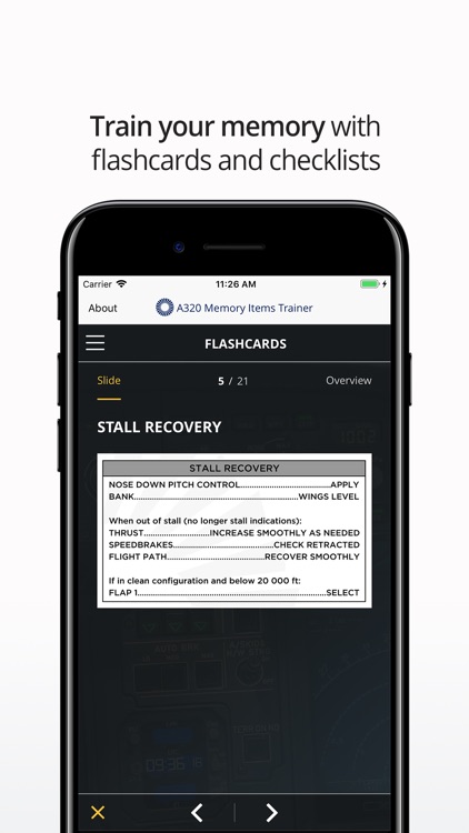 A320 Memory Items Trainer screenshot-8