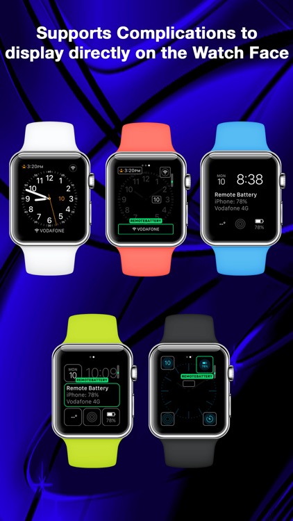 Remote Battery Level for Watch