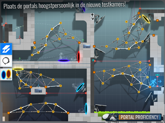 Bridge Constructor Portal iPad app afbeelding 6