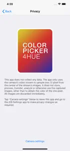 ColorPicker4Hue screenshot #6 for iPhone