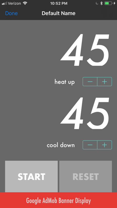 Screenshot #3 pour Dual up down timer