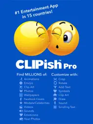 CLIPish Pro - Animations Emoji ipad bilder 0
