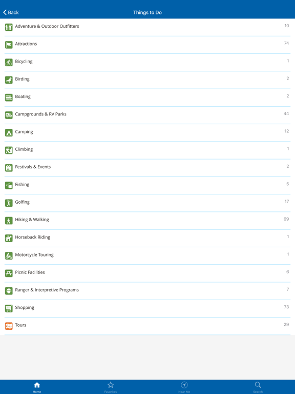 Screenshot #6 pour Blue Ridge Pkwy Travel Planner