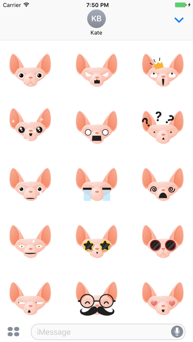 Screenshot #1 pour Sticker Me: Pink Dog