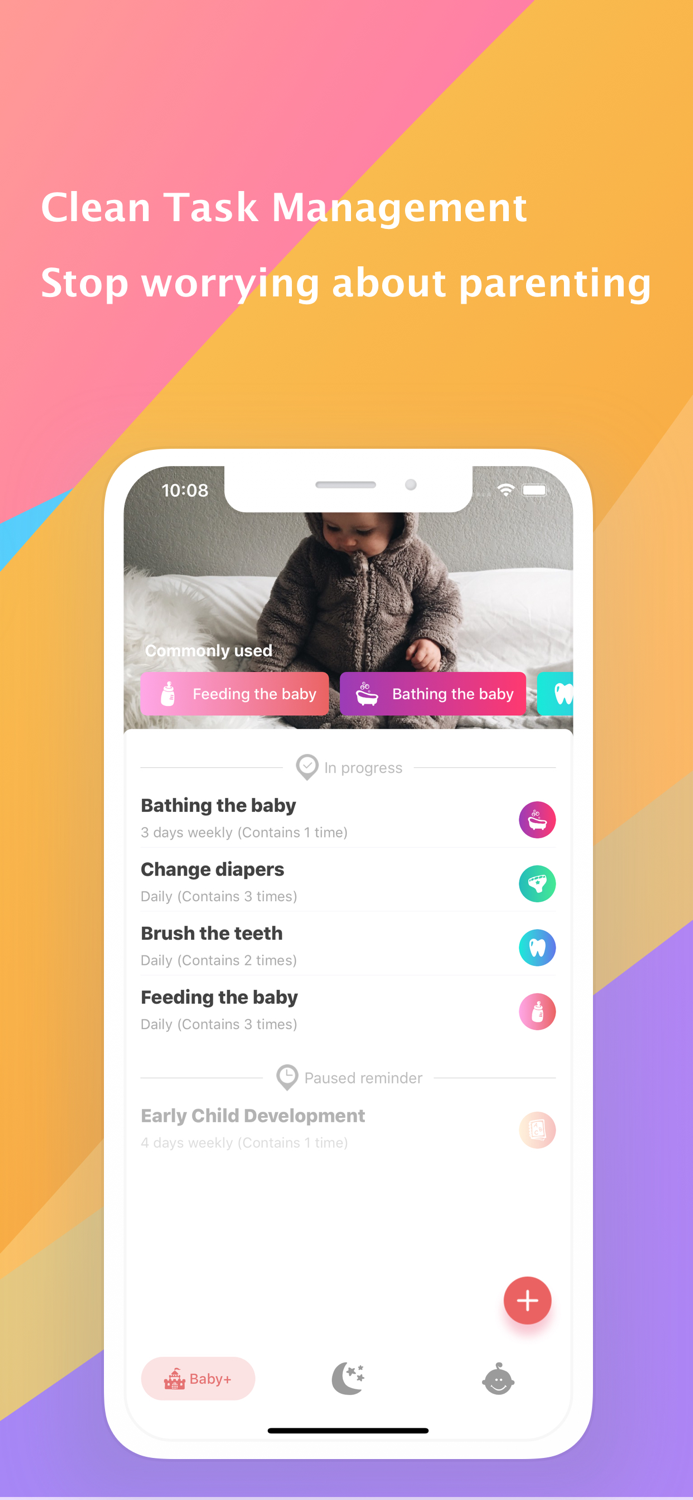 Baby Plus Sleep. Daily. Event