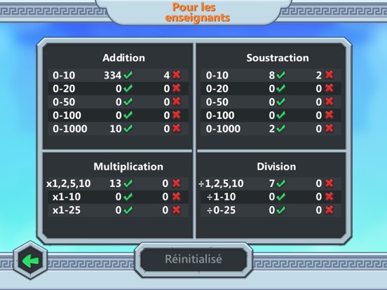 Screenshot #6 pour Jeux de Math: Zeus vs Monsters