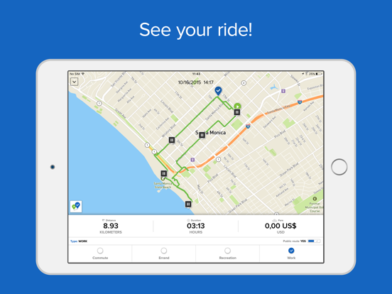 Social Bicycles iPad screenshot 4 - Travel app