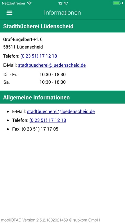 Stadtbücherei Lüdenscheid screenshot-4