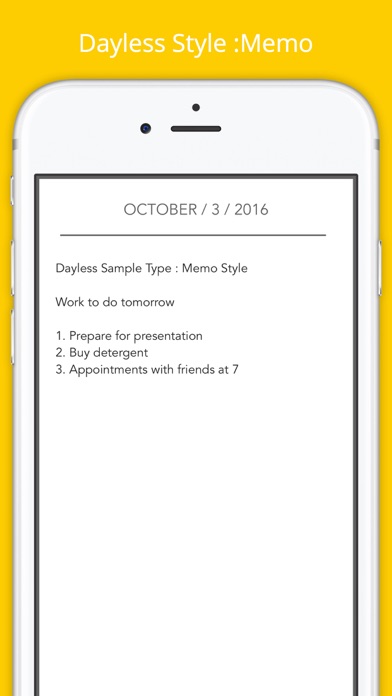 Dayless - Simple Diary Appのおすすめ画像4
