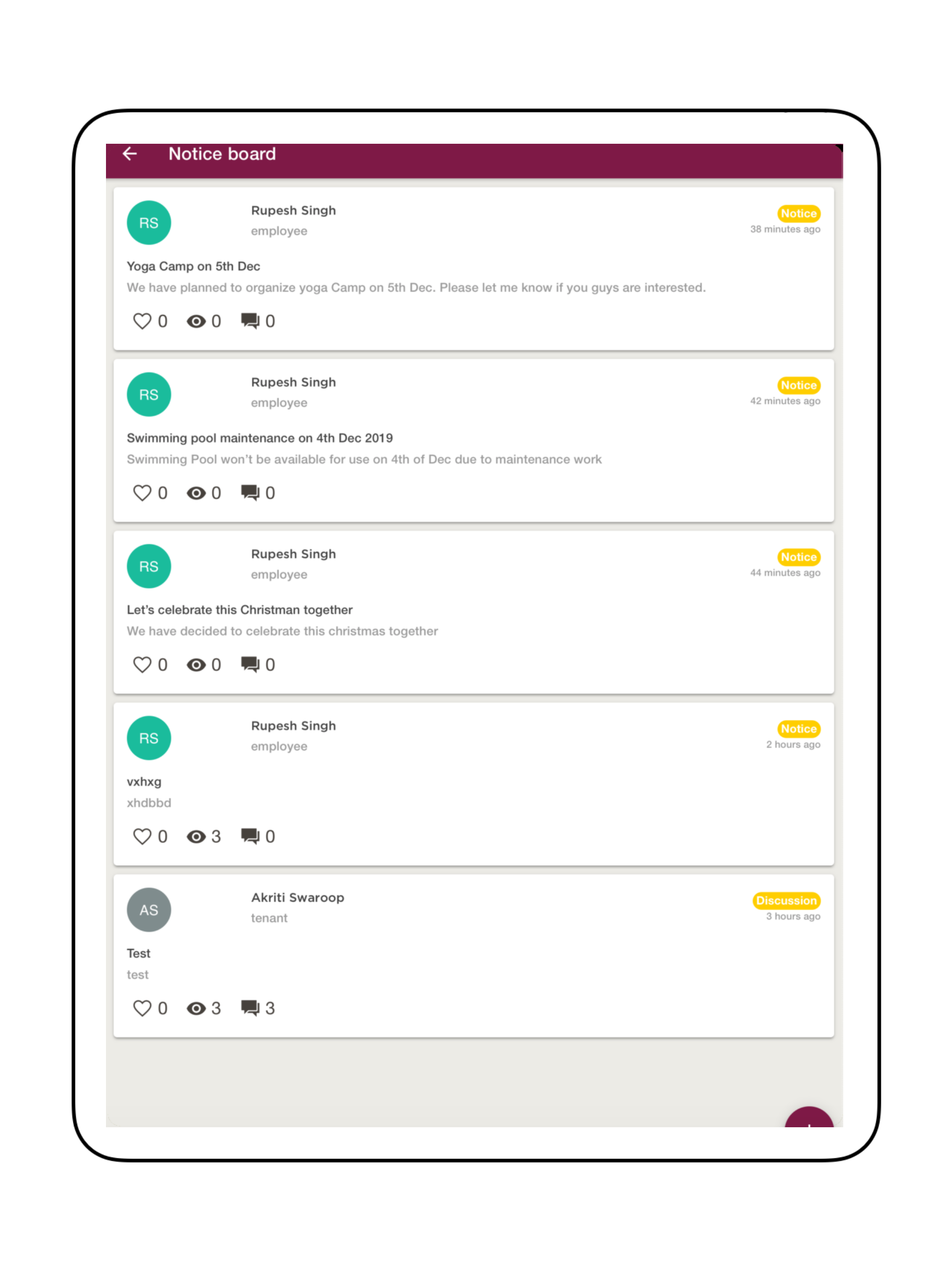 Real Estate Management App