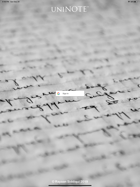 Screenshot #4 pour UniNotes
