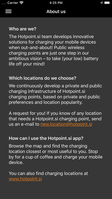 App screenshot