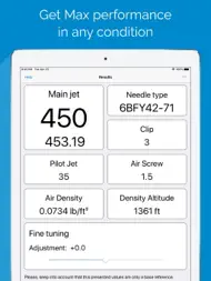 Jetting for Husqvarna 2T ipad bilder 0