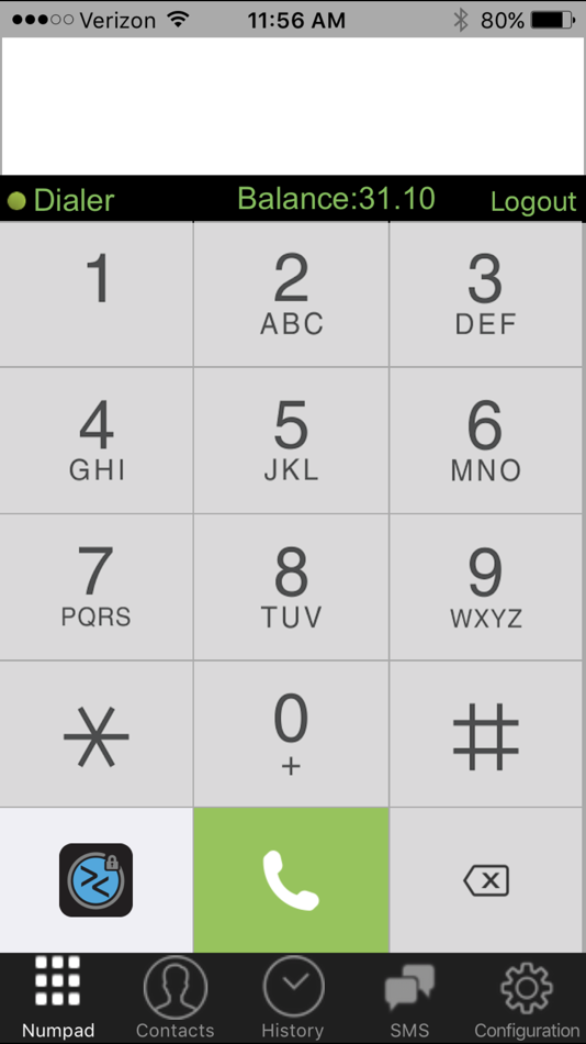 #1. Myline VoIP (iOS) 由: GlobalTel