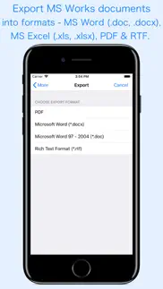 wps reader - for ms works iphone capturas de pantalla 3
