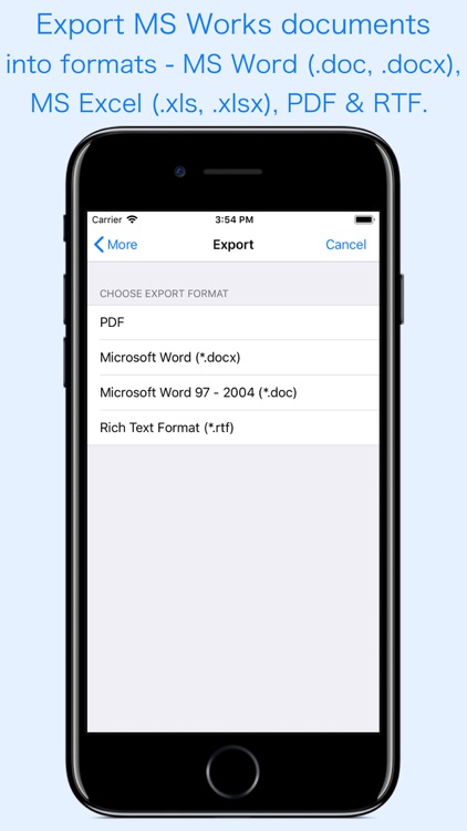 WPS Reader - for MS Works