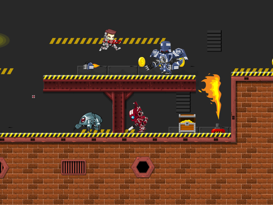 Future Shooter 2D iPad screenshot