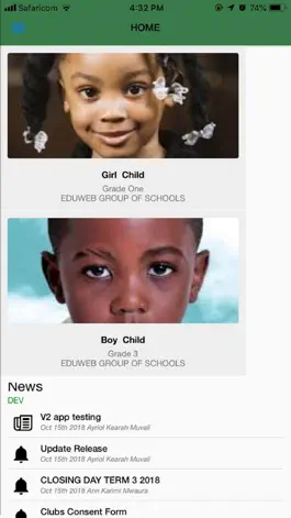 Game screenshot Eduweb Parents apk