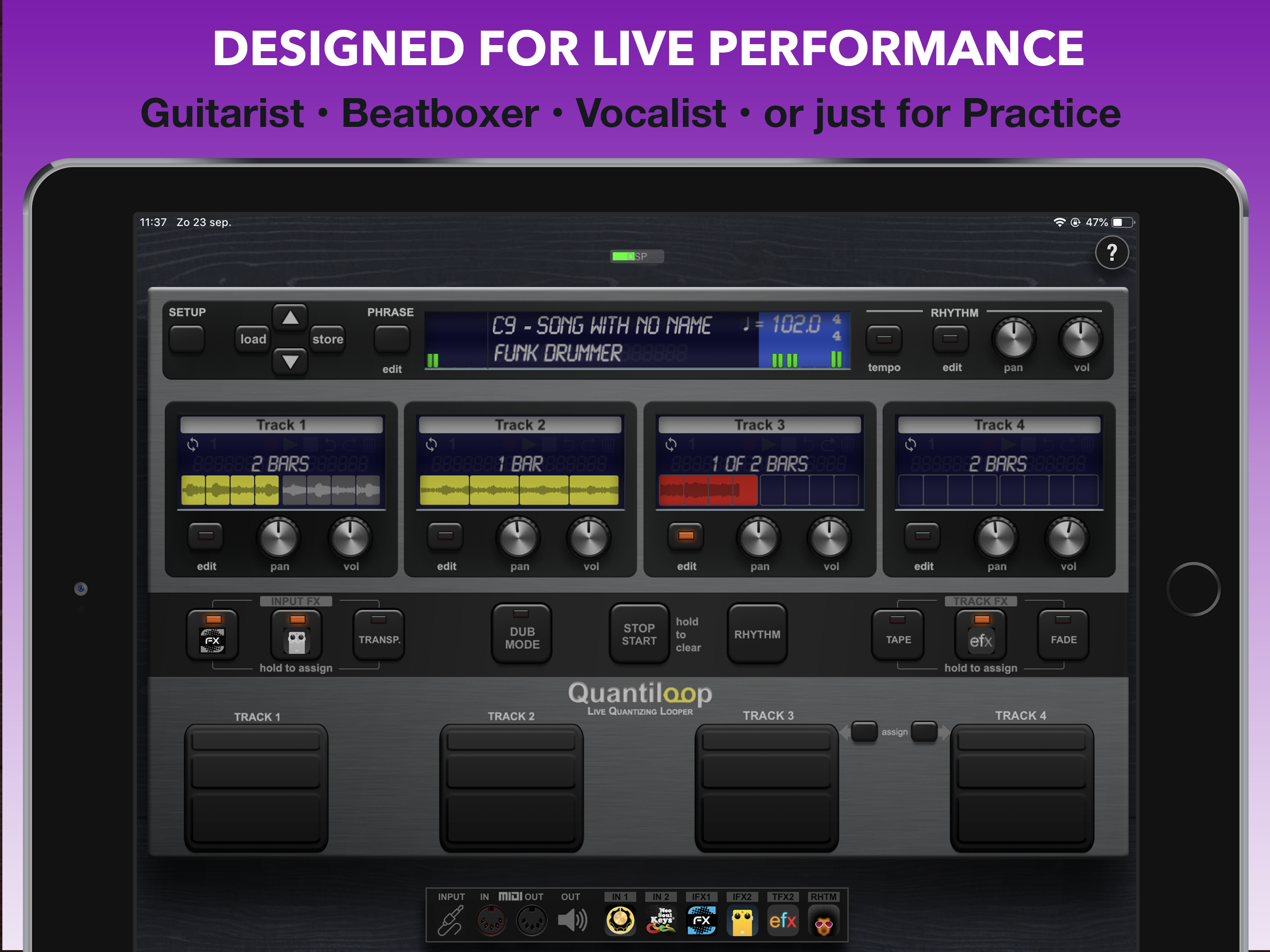 Quantiloop Pro - Live Looper