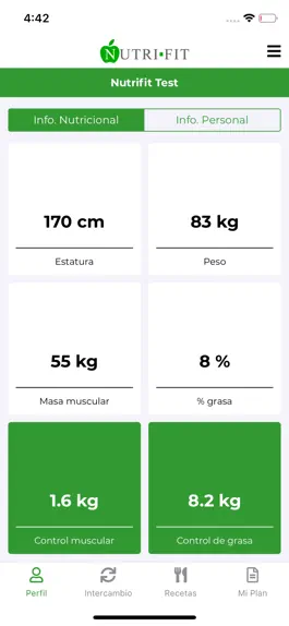 Game screenshot Nutri Fit hack