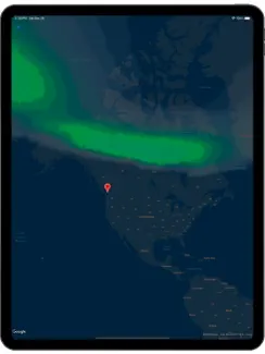 Northern Lights Forecast iPad image 3
