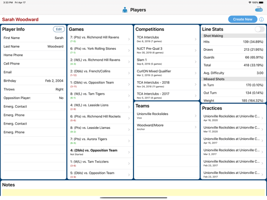 Curl Coach 2 iPad screenshot 9 - Sports app