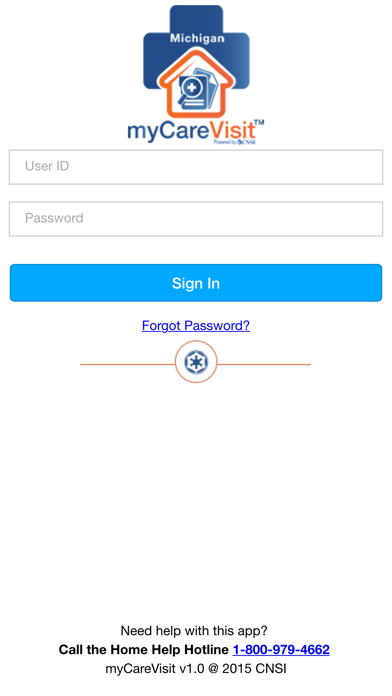 myCareVisit Michigan Screenshot
