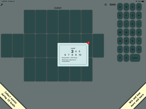 Wheel of Brain - Turbo iPad screenshot