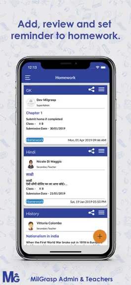 Game screenshot Milgrasp Admin & Teachers hack