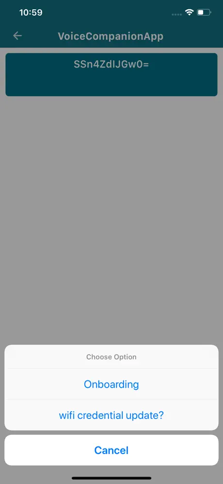 NXP Voice Companion App