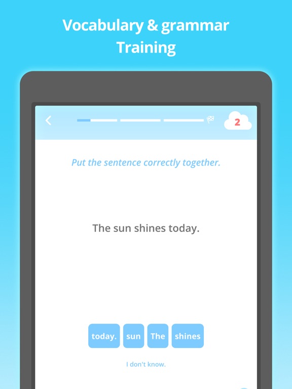 EASY peasy: English (EDU) iPad screenshot 5 - Education app
