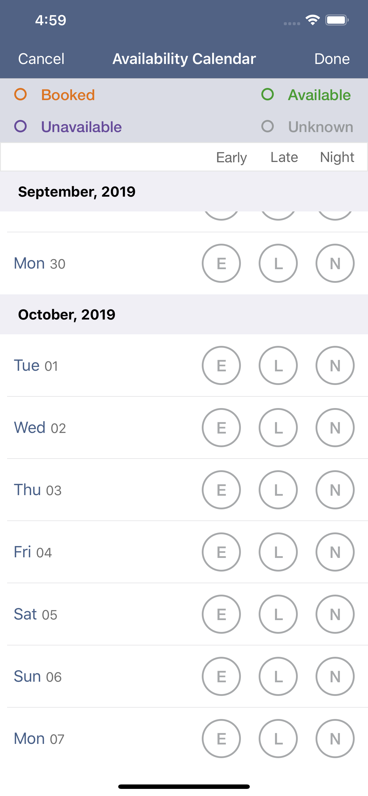 StaffShift screenshot 3