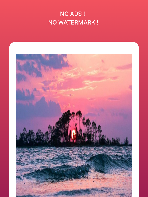 Repost - Photo Editor iPad screenshot 4 - Photo & Video app