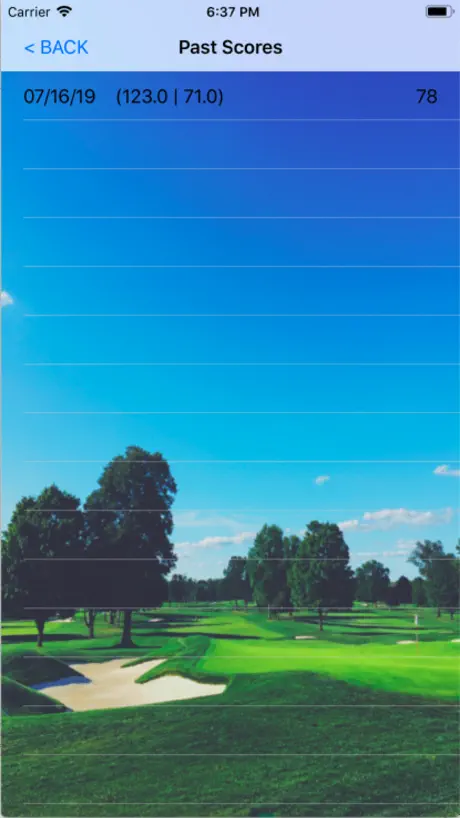 Handicap Caddie