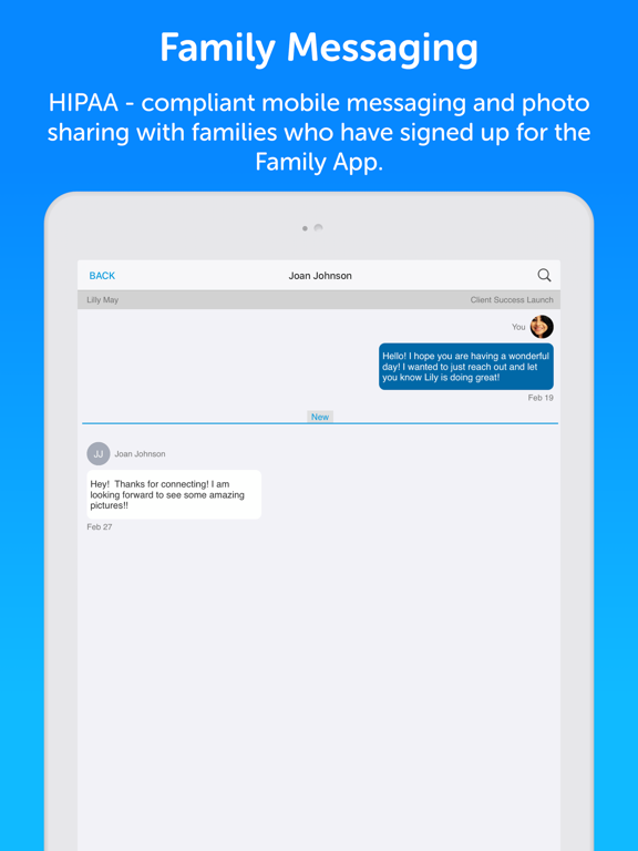 Go Icon Staff App iPad screenshot 4 - Productivity app